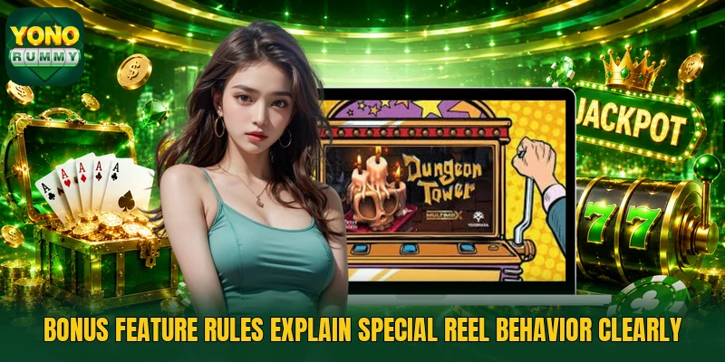 Bonus feature rules explain special reel behavior clearly Bonus feature rules explain special reel behavior clearly
