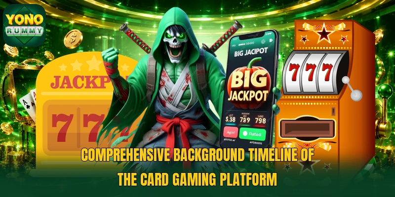 Comprehensive background timeline of the card gaming platform Comprehensive background timeline of the card gaming platform