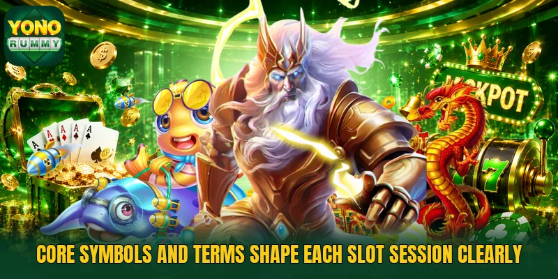 Core symbols and terms shape each slot session clearly Core symbols and terms shape each slot session clearly