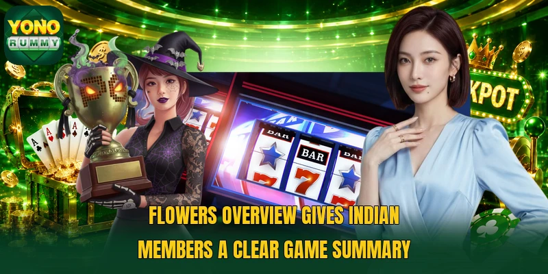 Flowers overview gives Indian members a clear game summary Flowers overview gives Indian members a clear game summary