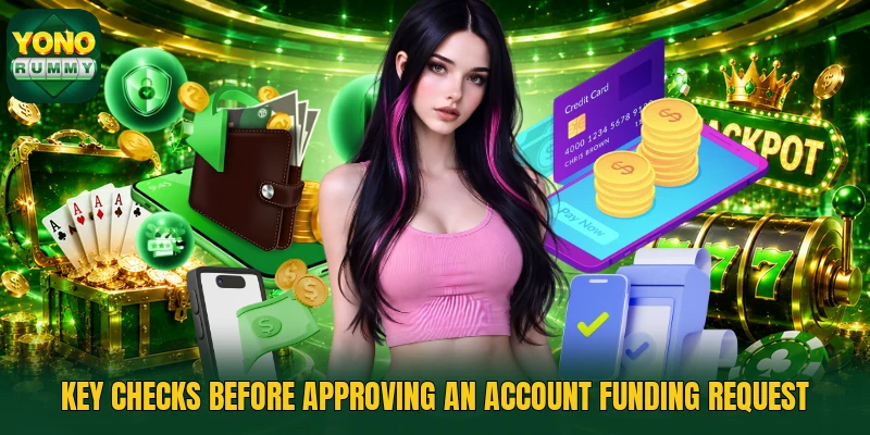 Key checks before approving an account funding request Key checks before approving an account funding request