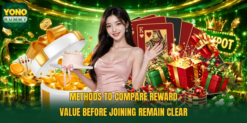 Methods to compare reward value before joining remain clear Methods to compare reward value before joining remain clear