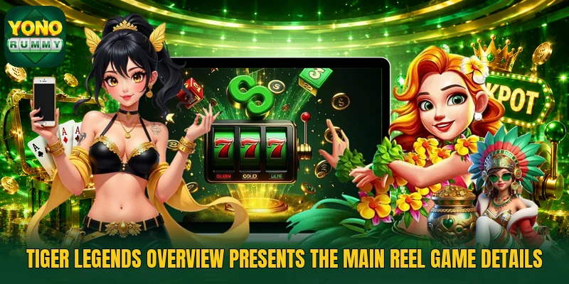 Tiger Legends overview presents the main reel game details Tiger Legends overview presents the main reel game details